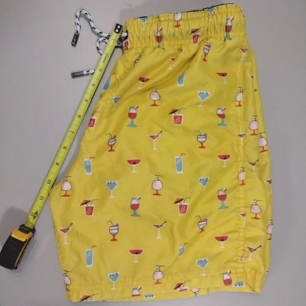 Broken Thread Surf Swim Trunk Men's Small Swim Shorts w/ Liner 